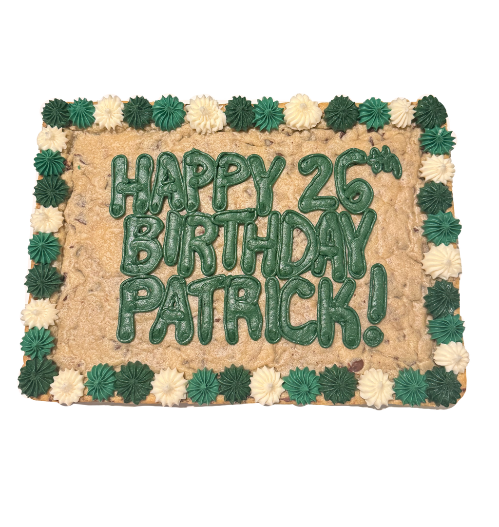 Standard Rectangle Cookie Cake