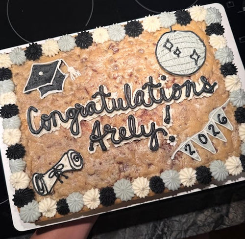 Charm Rectangle Cookie Cake