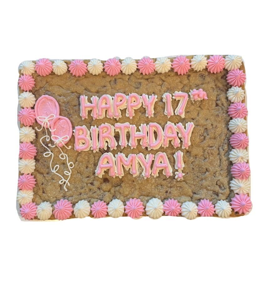 Standard Rectangle Cookie Cake