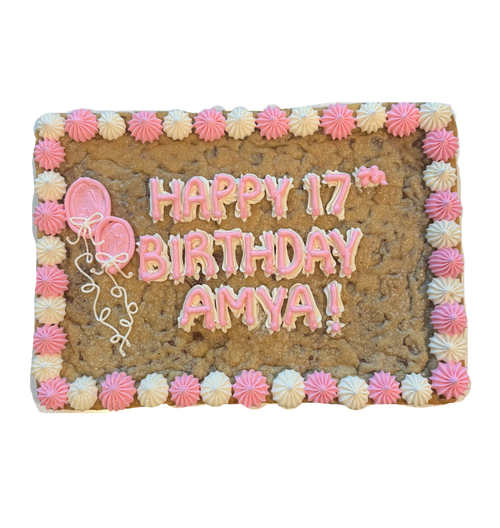 Standard Rectangle Cookie Cake