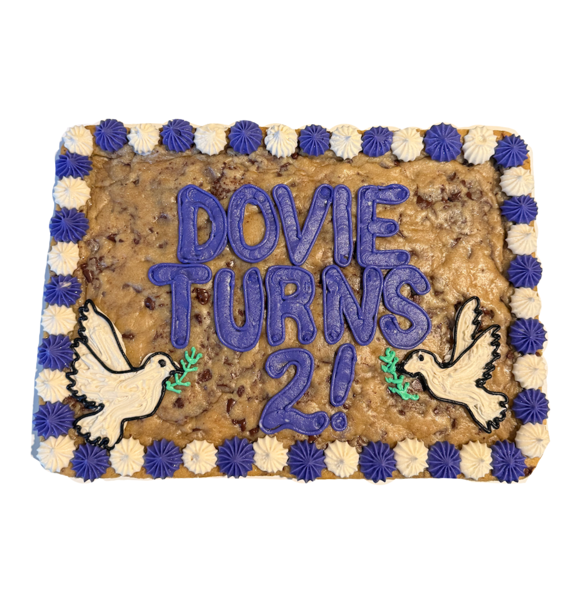 Charm Rectangle Cookie Cake